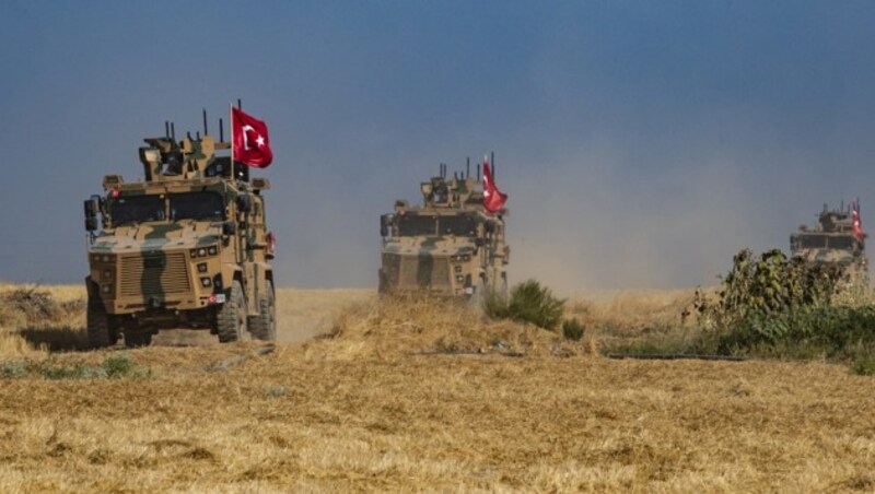 Die Türkei startete in Nordsyrien eine Offensive. (Bild: AFP)