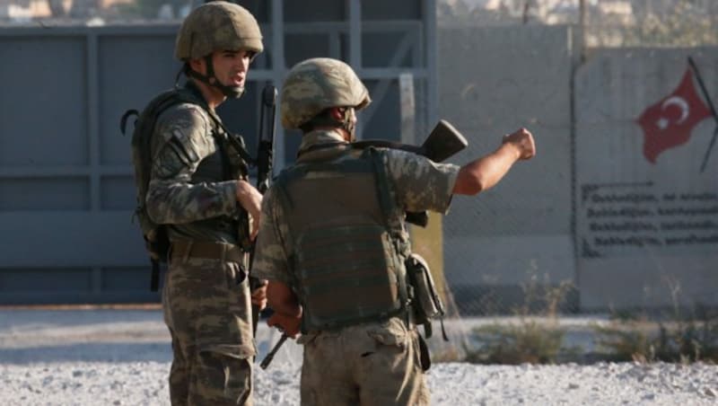 Türkische Soldaten (Bild: The Associated Press)