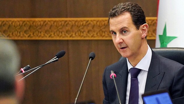 Syriens Präsident Bashar al-Assad betrachtet die Kurden als „Verräter“. (Bild: APA/AFP/SANA)
