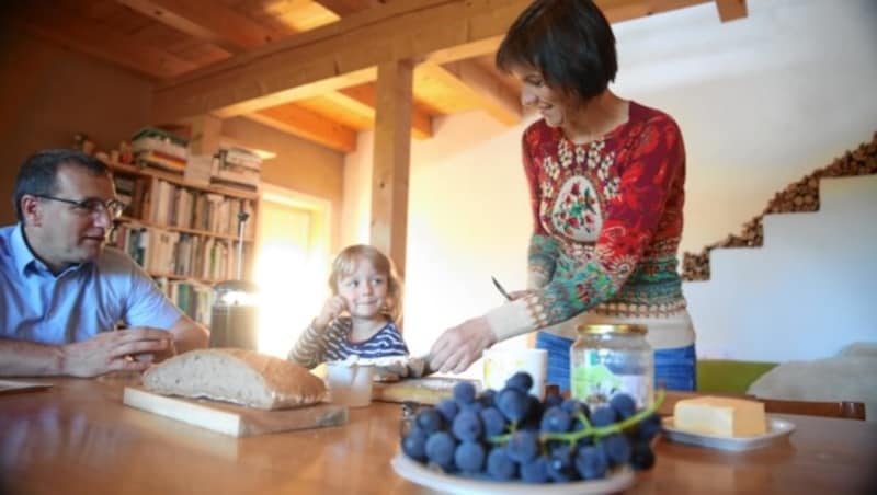 Familie Wilfling aus Miesenbach (Bild: Sepp Pail)