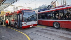 An den Adventsamstagen ist das Fahren mit den Öffis in der Stadt Salzburg kostenlos (Bild: Markus Tschepp)