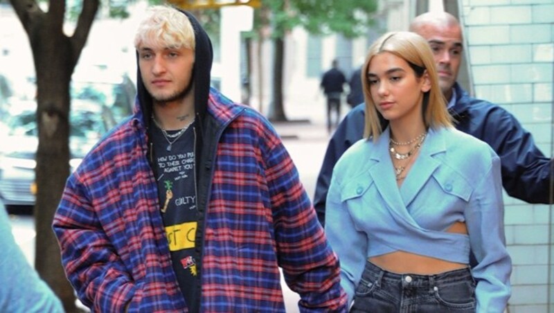 Anwar Hadid und Dua Lipa (Bild: www.PPS.at)