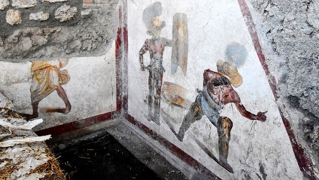 (Bild: Press Office of the Pompeii Archaeological Park)