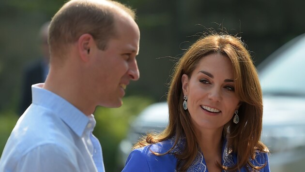 Prinz William und Herzogin Kate (Bild: AFP)