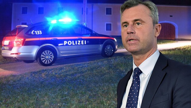 FPÖ-Chef Norbert Hofer zeigte sich nach dem Blutbad in Wullowitz fassungslos. (Bild: FOTOKERSCHI.AT/Kerschbaummayr)