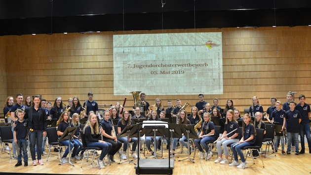 Auch das Orchester KlangWolke aus dem Lavanttal tritt an. (Bild: ÖBJ)