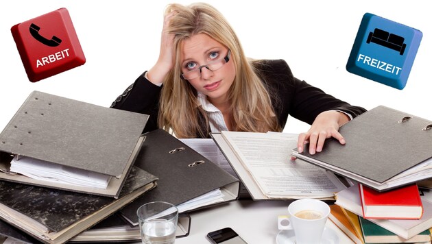 Stress und Hektik am Arbeitsplatz, das kommt häufig vor: Zu Hause sollte man aber abschalten können und die Freizeit genießen. (Bild: stock.adobe.com)