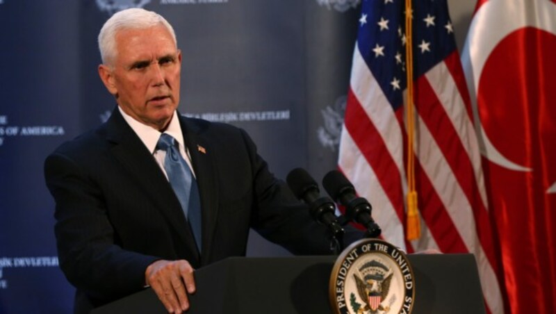 US-Vizepräsident Mike Pence (Bild: AP)