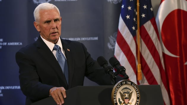 US-Vizepräsident Mike Pence (Bild: AP)