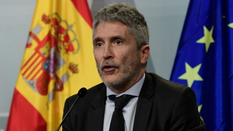 Spaniens Innenminister Fernando Grande-Marlaska (Bild: APA/AFP/JAVIER SORIANO)