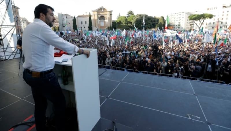 Matteo Salvini (Bild: AP)