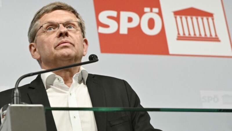 Sauer auf die ÖVP: Christian Deutsch, SPÖ (Bild: APA/Hans Punz)