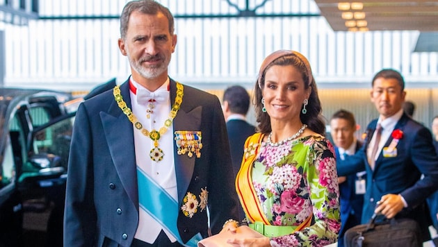 König Felipe und Königin Letizia von Spanien (Bild: www.PPS.at)