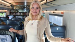 Kronprinzessin Mette-Marit reist lieber mit dem Zug. (Bild: AFP)