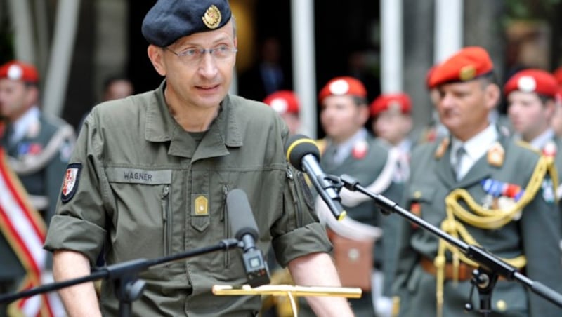 Brigadier Wagner (Bild: APA/BUNDESHEER/PETER LECHNER)