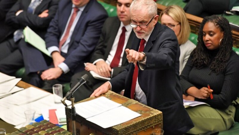 Labour-Chef Jeremy Corbyn (Bild: APA/UK PARLIAMENT/AFP/JESSICA TAYLOR)