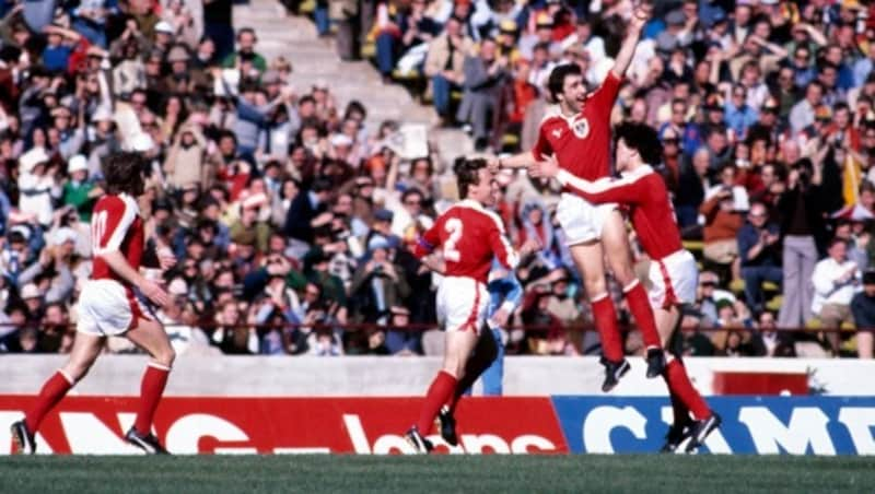 Wunder von Cordoba: Österreich besiegte bei der Fußball-WM 1978 Deutschland mit 3:2. (Bild: John Varley / dpa Picture Alliance / picturedesk.com)