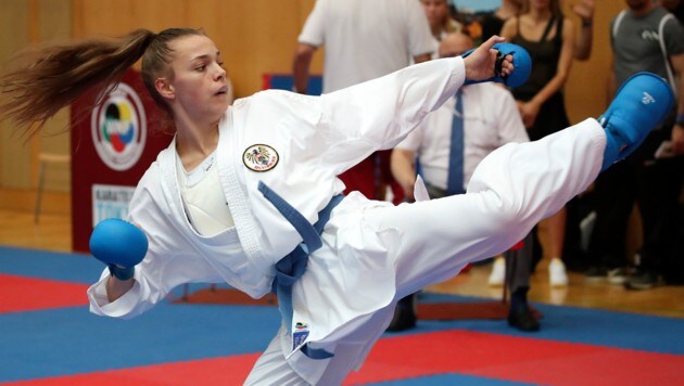 Marina Vukovic krönte sich in Chile zur Juniorenweltmeisterin in der Klasse über 59 Kilogramm. (Bild: ANDREAS TROESTER)