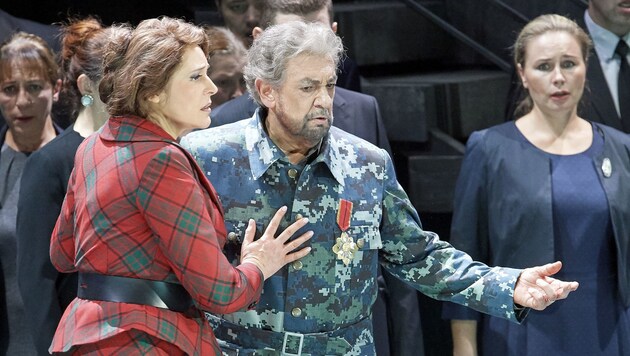 Placido Domingo als Macbeth an der Wiener Staatsoper (Bild: WIENER STAATSOPER/MICHAEL PÖHN)