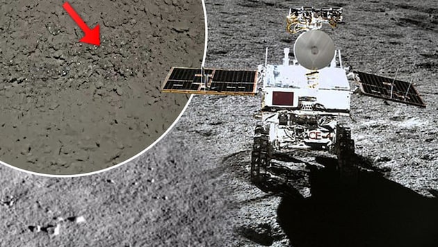 (Bild: China Lunar Exploration Project, CNSA, krone.at-Grafik)