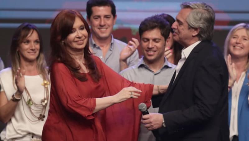 Alberto Fernandez und Cristina Fernandez de Kirchner (Bild: AFP)