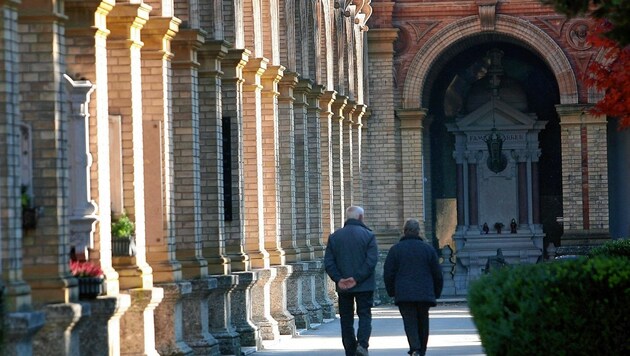 Der Kommunalfriedhof ist von 1. November bis 2. November durchgehend geöffnet. (Bild: Andreas Tröster)