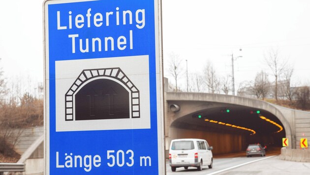Tunnel Liefering - Gabi Tunnel Foto: Neumayr/MMV 11.3.2016 (Bild: www.neumayr.cc)