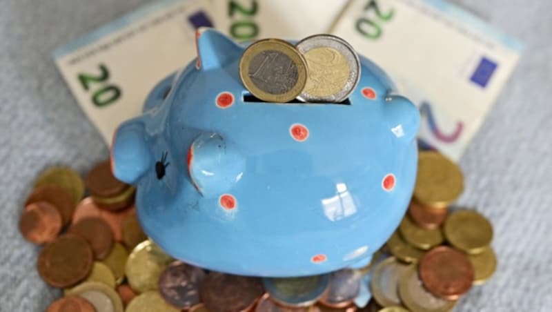 Bei Sparern sorgte die Ankündigung für Unmut, auf Ersparnisse ab 50.000 Euro Strafzinsen zu verrechnen. (Bild: APA/Hans Punz)