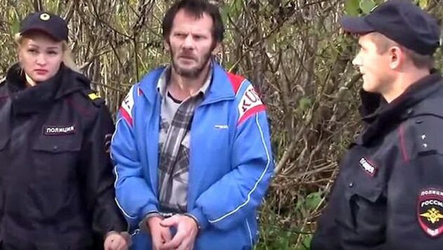 Der 51-Jährige soll drei Bekannte getötet und Teile von ihnen zubereitet und verspeist haben. (Bild: sledcom.ru/Investigative Committee of Russia)