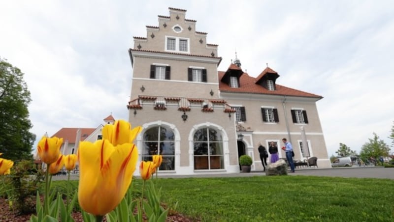 Herrschaftssitz und Nobelhotel: das G’schlössl Murtal in Großlobming. (Bild: Jürgen Radspieler)