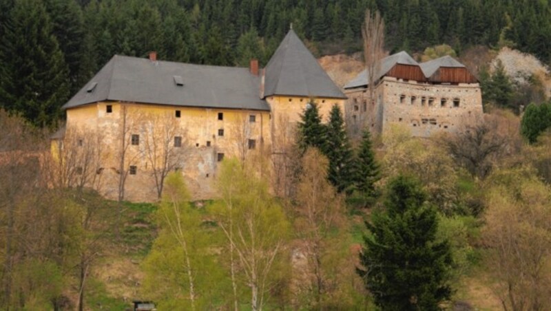 Ein geschichtsträchtiges, wehrhaftes Bauwerk für den Burgherrn: das Schloss Sauerbrunn mit der geheimnisvollen Sternschanze. (Bild: Jürgen Radspieler)