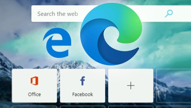 Beim Wechsel auf den Chromium-Unterbau von Google Chrome hat Microsoft beim Edge-Browser das Logo ausgetauscht. (Bild: Microsoft )