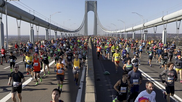 Ein Spektakel der Sonderklasse: der Marathon in New York. (Bild: Julius Motal)