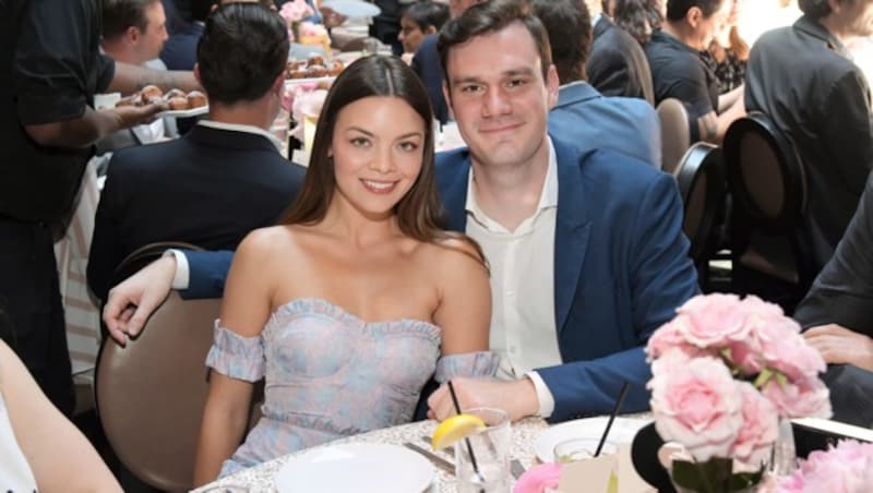 Cooper Hefner und Scarlett Byrne (Bild: Charley Gallay/Getty Images for Playboy)