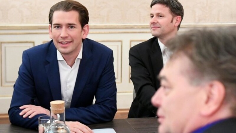 ÖVP-Chef Sebastian Kurz (Bild: APA/HELMUT FOHRINGER)