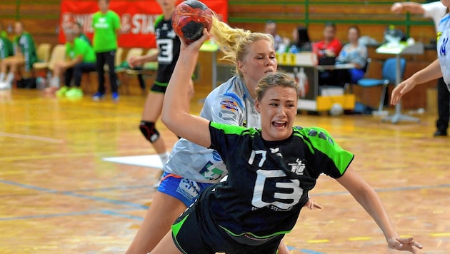Handballerin Leonie Rinner greift mit HIB Graz im EHF-Challenge-Cup an (Bild: HIB Graz)
