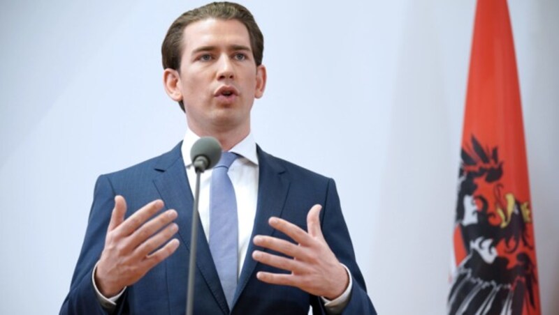 ÖVP-Chef Sebastian Kurz (Bild: APA/GEORG HOCHMUTH)