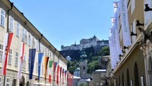 Die Salzburger Festspiele sind seit heute offiziell eröffnet. (Bild: BARBARA GINDL / APA / picturedesk.com)