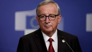 Der frühere EU-Kommissionspräsident Jean-Claude Juncker wünscht sich ein Ende der Grenzkontrollen.   (Bild: AFP)