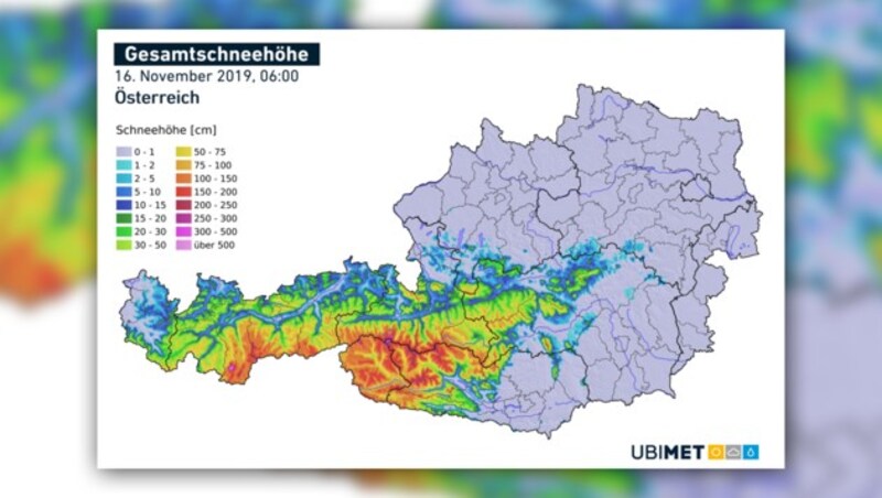 (Bild: Ubimet, krone.at-Grafik)