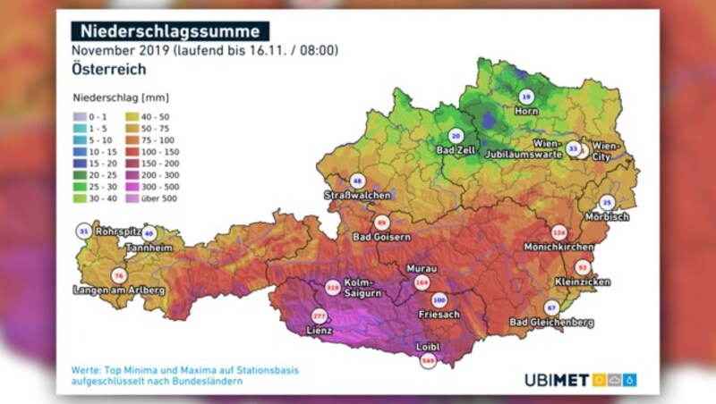 (Bild: Ubimet, krone.at-Grafik)