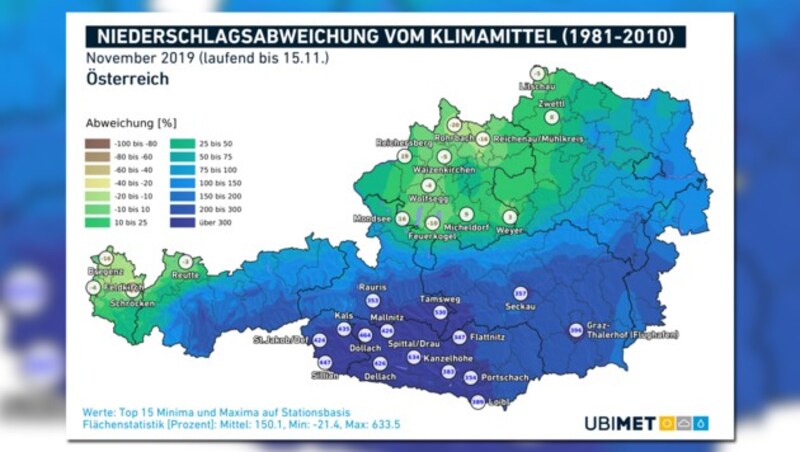 (Bild: Ubimet, krone.at-Grafik)