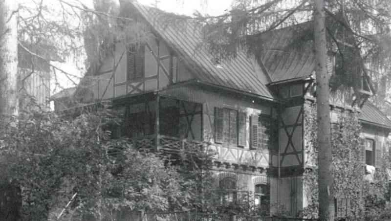 Ein Foto-Schatz des Stadtarchivs: ein Bild der „Kleinen Dumba-Villa“ aus dem Jahr 1935. (Bild: Stadtarchiv Liezen)