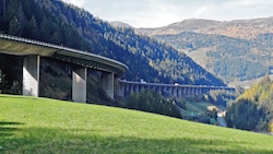 Die Luegbrücke entlang der A13 Brennerautobahn. (Bild: Christof Birbaumer, Archivbild)