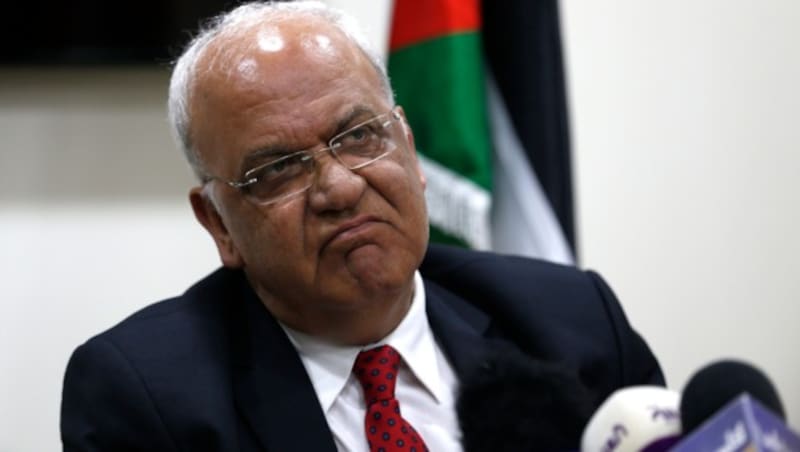 Saeb Erekat, Generalsekretär der PLO (Bild: AFP)