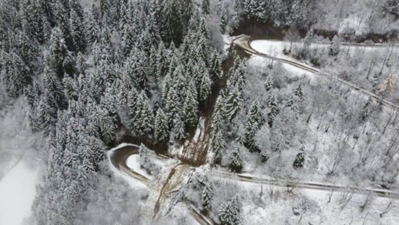 Maltabergstraße von Mure verlegt (Bild: Klaus Rüscher )