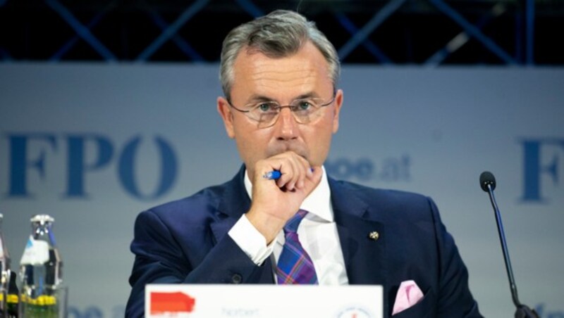 FPÖ-Chef Hofer (Bild: AFP)