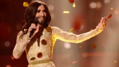 2014 siegte Conchita Wurst für Österreich im Eurovision Song Contest. (Bild: AFP)