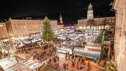 Christkindlmarkt in Salzburg. (Bild: Markus Tschepp)