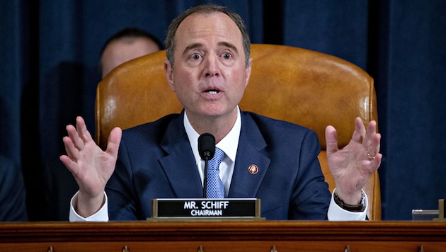 The prominent Democrat Adam Schiff. (Bild: APA/AFP/GETTY IMAGES/POOL)